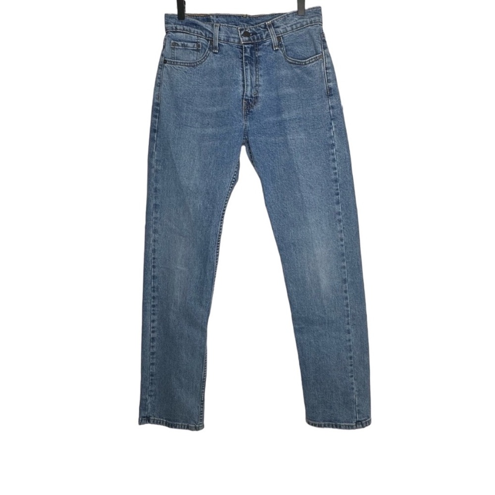 Levi's 505 Size 30x32 Straight Leg Relaxed Fit Blue Jeans